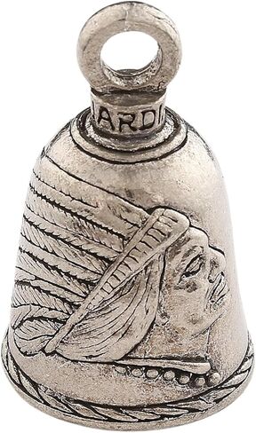 جرس Guardian Bell Grenade Good Luck Bell مع حلقة مفاتيح وحقيبة هدايا مخملية سوداء | جرس دراجة نارية | بيوتر خالي من الرصاص | هدية حظا سعيدا للأصدقاء والعائلة | جرس الدراجة | صنع فى أمريكا in Kuwait