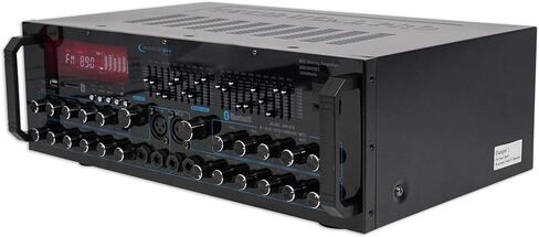 مضخم مزج ميكروفون يعمل بتقنية البلوتوث MM2000BT من Technical Pro، وSD، ومنفذ USB in Kuwait