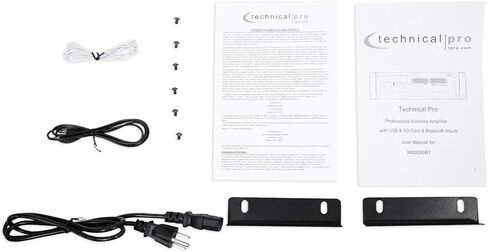 مضخم مزج ميكروفون يعمل بتقنية البلوتوث MM2000BT من Technical Pro، وSD، ومنفذ USB in Kuwait