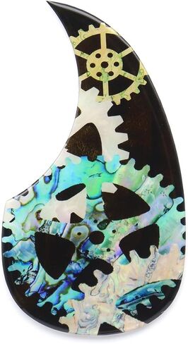 جيتار صوتي بيك جارد لوحة حماية مضادة للخدش ذاتية اللصق على شكل قطرة ماء بيك جارد بألوان مختلفة ملحقات جيتار رائعة هدايا (قطة) in Kuwait