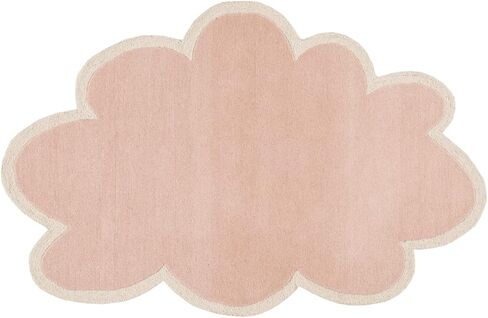 SAFAVIEH Kids Collection 3' x 5' Grey/Ivory SFK913C Handmade Cloud Wool Area Rug in Saudi Arabia