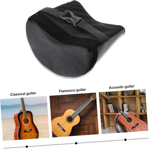 حامل القدم للجيتار اللفة الغيتار القيثارة وسادة الراحة الكلاسيكية حصيرة الذراع وسادة الكلمة حصيرة الغيتار الأسود اللعب وسادة الراحة الغيتار الساق الراحة الغيتار القدم الراحة وسادة الغيتار الكلاسيكي in Kuwait