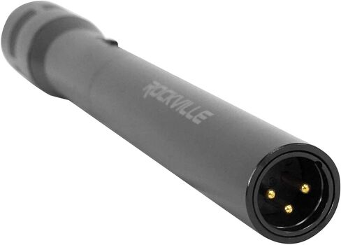 Rockville PRO-D5 طقم ميكروفون طبل مكون من 5 قطع مع باس معدني + ميكروفونات Snare + مشابك in Saudi Arabia