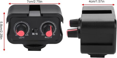 خلاط الكاميرا خلاط Dslr o خلاط الكاميرا o خلاط الكاميرا WSV2 2 قناة ميكروفون عالمي o محول خلاط مع مدخلات 3.5 ملم لكاميرات DSLR in Kuwait