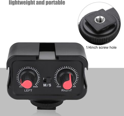 خلاط الكاميرا خلاط Dslr o خلاط الكاميرا o خلاط الكاميرا WSV2 2 قناة ميكروفون عالمي o محول خلاط مع مدخلات 3.5 ملم لكاميرات DSLR in Kuwait