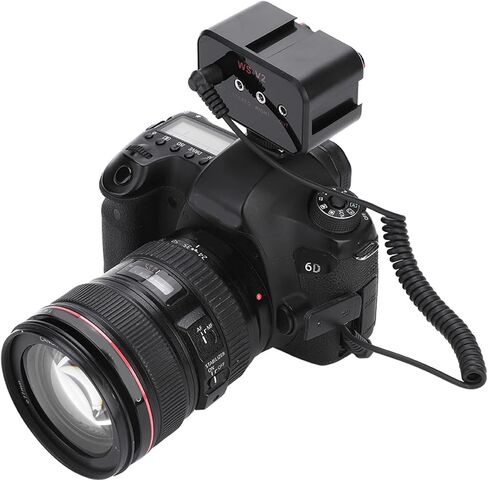 خلاط الكاميرا خلاط Dslr o خلاط الكاميرا o خلاط الكاميرا WSV2 2 قناة ميكروفون عالمي o محول خلاط مع مدخلات 3.5 ملم لكاميرات DSLR in Kuwait