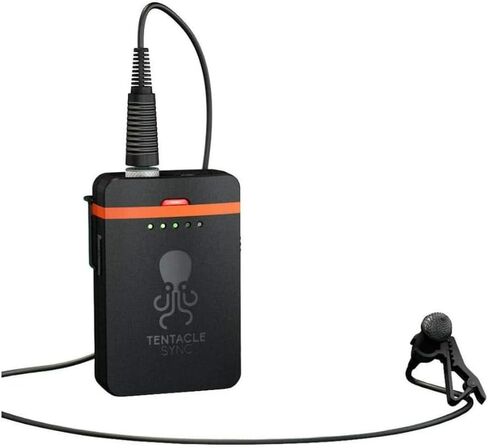 Tentacle Sync Track E Pocket Audio Recorder with Timecode Bundle with Tentacle Sync E MKII (Single Set), and Hardshell Travel Organizer and Storage Case for Electronics and Accessories (3 Items) in Saudi Arabia