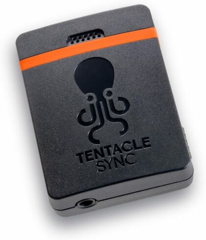 Tentacle Sync Track E Pocket Audio Recorder with Timecode Bundle with Tentacle Sync E MKII (Single Set), and Hardshell Travel Organizer and Storage Case for Electronics and Accessories (3 Items) in Saudi Arabia