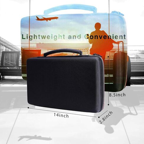 XANAD Hard Case for Numark Party Mix II or Numark Party Mix or Hercules DJ Controller Inpulse 200 - EVA Travel Hard Carrying Bag Case in Saudi Arabia