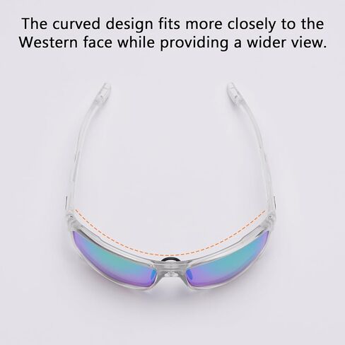 BASSDASH Polarized Sports Sunglasses for Men Women Fishing Driving Hiking UV400 with Lightweight TPX Unbreakable Frame in Saudi Arabia