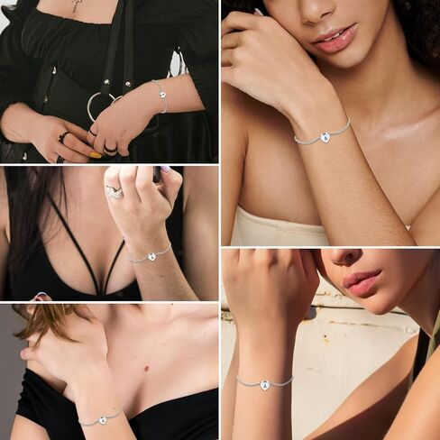18K الذهب/الفضة أساور سحرية للمرأة ثعبان سلسلة سوار القلب الأولي أساور للنساء المرأة هدية لها/له in Kuwait