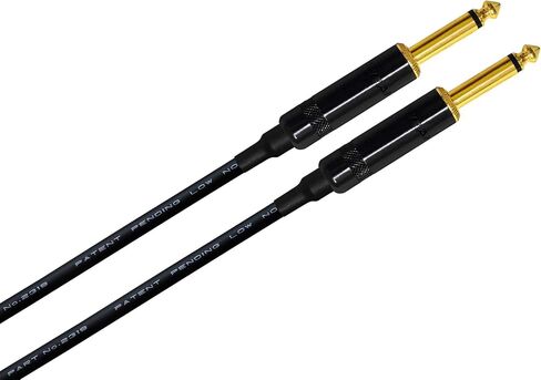 WORLDS BEST CABLES 3 Units - 3 Foot -Pedal, Effects, Patch, Guitar Instrument Cable Custom Made Made Using Mogami 2319 Wire and Neutrik-Rean NYS224BG Gold ¼ inch (6.35mm) TS Plugs in Saudi Arabia