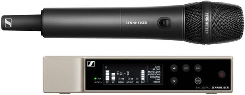 Liquid Audio Sennheiser EW-D 835-S Set (R1-6) All-in-one Wireless Microphone System Bundle w/Pig Hog PHM10 8mm Mic Cable, 4-Pack Blucoil AA Batteries Polishing Cloth in Saudi Arabia