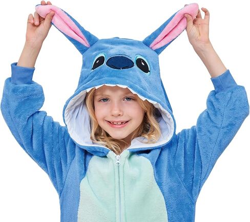 Kids Animal Onesie Pajamas Halloween Cosplay Costume in Saudi Arabia