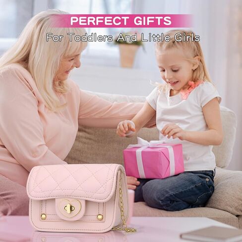 حقيبة كروس للفتيات المراهقات من KKXIU، محفظة صغيرة للأطفال الصغار، هدايا للأطفال لابنة أخت in Kuwait