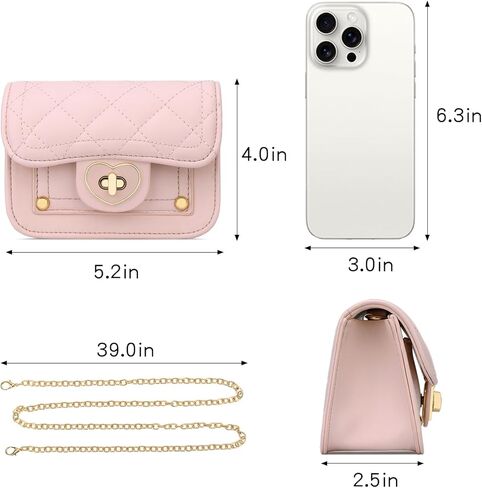 حقيبة كروس للفتيات المراهقات من KKXIU، محفظة صغيرة للأطفال الصغار، هدايا للأطفال لابنة أخت in Kuwait