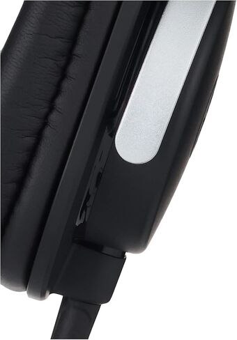 سماعات YAMAHA HPH-MT8 Studio - سماعات رأس عالية الجودة قابلة للطي مع كابل 3 أمتار (ناعم) وكابل ملفوف 1.2 متر مع قابس محول ستيريو قياسي 6.3 ملم، باللون الأسود in Saudi Arabia