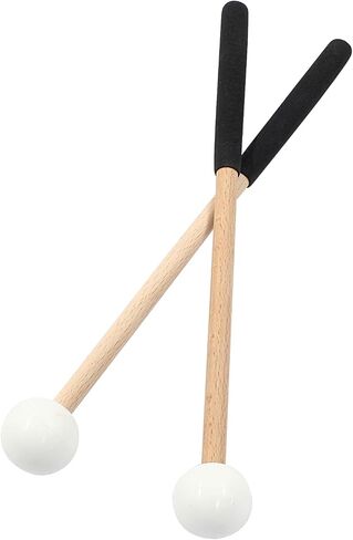2 Pcs Rubber Xylophone Sticks 8.7" Mallets Rubber Head Sticks Xylophone Percussion Mallets for Xylophone Bells Chime Drum, Green in Saudi Arabia