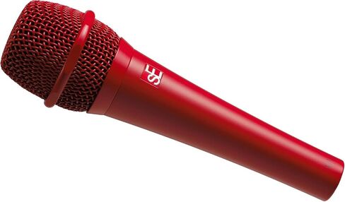 Briskdrop sE Electronics V7 Red Dynamic Supercardioid Handheld Microphone, Red - Bundle with 2 XLR Cables and 10 Cable Ties in Saudi Arabia