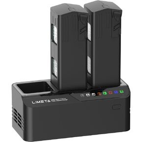 Mavic 3 Series - 200W Intelligent Charger - Three-Channel Parallel Fast Charger hub for USB Batteries - for DJI RC Pro Plus/RC Pro/RC/N1 Remote Control