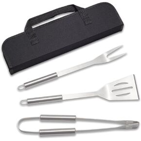 مجموعات الشواية المحمولة لشواية التخييم، وملعقة من الفولاذ المقاوم للصدأ، وشوكة وملقط لموقد الغاز في الهواء الطلق in Kuwait