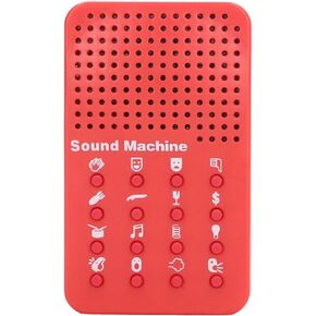 Fabater Sound Machine, Portable Electronic Sound Maker, Novelty Prank Kids & Adults, Funny Sound Maker Machine with 16 Sound Effects, Electronic Novelty Funny Noise Maker Toy