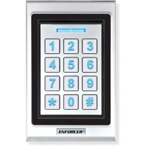 Seco-Larm SK-B141-PQ Bluetooth Access Controller, Single-Gang Keypad with Prox; App-Based Programming; Secure, Integrated Wireless Technology; 1000 Users; IP65 Weather Resistant