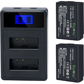 1-Pack of LP-E10 Battery for Canon EOS Rebel T6 T7 T5 T3, Kiss X50 X70, EOS 1100D 1200D 1300D 2000D Digital Camera in Kuwait