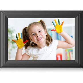 Forc Digital Picture Frame WiFi 10.1 Inch Digital Photo Frame with IPS HD Touch Screen, Electronic Picture Frame, Auto-Rotate, Easy Setup to Share Photos Load from Phone Via APP