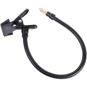 50cm Photo Studio Lighting Light Stand Flexible Gooseneck Tube with Heavy Duty Clamp at The End & a 1/4" Male Thread at The Other End
