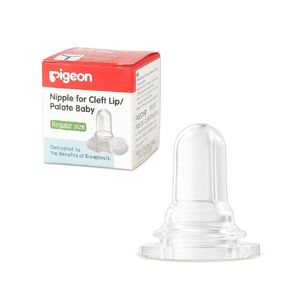 Pigeon Bottle Nipple for Cleft Lip/Palate Baby, Small Size, Please Use It Under The Guidance of a Pediatrician
