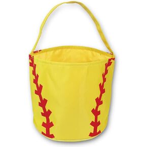Baseball Halloween Trick or Treat Candy Bag Easter Basket Bucket snack bags children kids practice Tote in Saudi Arabia