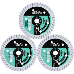 HSS Circular Saw Blade - 3In/75mm x Arbor 3/8In/10mm Cutting Discs for Wood, Copper, Aluminum, Plastic and Soft Metal in Kuwait