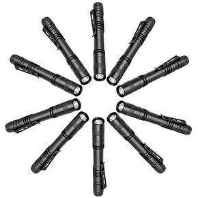 Pen Flashlight, 2 PCS Led Pen Light Flashlights with Clip in Kuwait