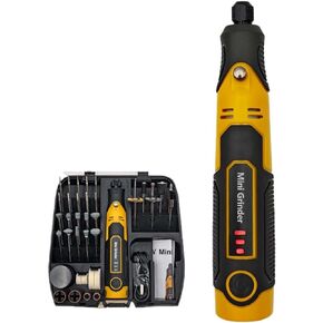 Wireless Handheld DIY Electric Grinding and Engraving Pen with 58 Bits, Multifunctional Engraving Grinder Machine, Can be Used for Wood Carving, Stone Carving, Jade Polishing, Grinding and Engraving.