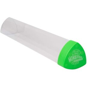Monster TCG Gaming Prism Playmat Tube (Green) - Easy in and Out Design- Store Your Card & RPG Playmats Better- for Pokemon Yugioh MTG Magic The Gathering DND Dungeons Dragons
