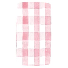 Dear Baby Gear Deluxe Crib Sheet Cotton Polyester Baby Crib Sheets, Soft Machine-Washable Crib Mattress Sheet, Baby Bed Sheets - Watercolor Tan Taupe Plaid Print, 52"x28"x10"