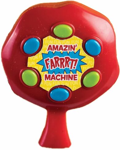 لعبة فورم نوفيلتيز 77822 Amazin' Fart Machine كلاسيكية 6 أصوات صانعة الضوضاء وسادة ووبي مزحة 6، مقاس واحد، متعدد الألوان in Saudi Arabia