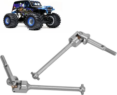 مجموعة محور عمود الإدارة الأمامي RC، RC 1/8 Monster Truck CVD عمود الدفع الأمامي قطعتان لمحور LOSI LMT الصلب لشاحنة الوحش 1/8 in Kuwait