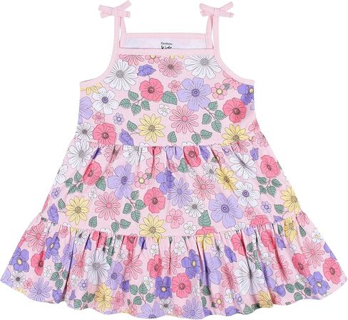 Gerber Baby Girls' 2-Pack Short Sleeve Cotton Dresses in Saudi Arabia
