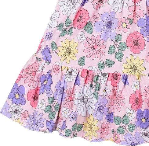 Gerber Baby Girls' 2-Pack Short Sleeve Cotton Dresses in Saudi Arabia
