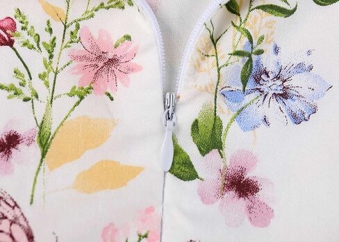 SMILING PINKER Little Girls Dresses Swing Summer Cotton Sleeveless Butterfly in Kuwait