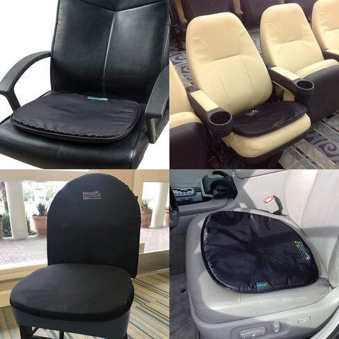 Liquicell Original Car and Office Seat Cushion for Tailbone Pain Relief, Pressure Sores and Back Pain Relief |Size Regular(18" W x 17" x 2") in Kuwait