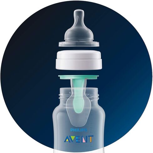 Philips Avent Anti-colic Baby Bottle Medium Flow Nipple, 4pk, Flow 3, SCF423/47 in Kuwait