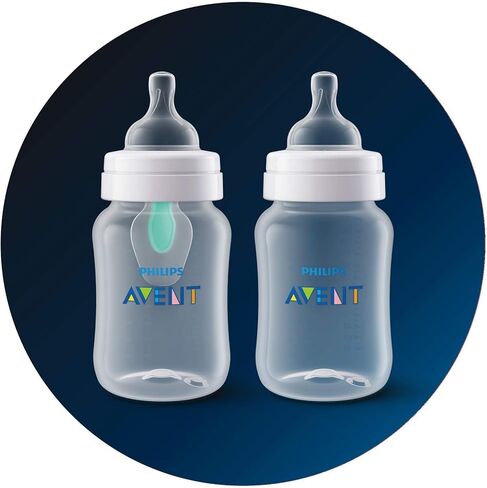 Philips Avent Anti-colic Baby Bottle Medium Flow Nipple, 4pk, Flow 3, SCF423/47 in Kuwait