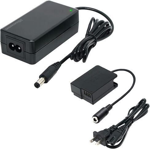 بطارية الدمية Hisewen DMW-DCC8 DMW-BLC12 لكاميرات باناسونيك، مصدر محول طاقة AC10 AC8 لكاميرات باناسونيك Lumix DMC FZ1000 FZ200 GX8 G6 G5 GH2 G80 G81 G5X G99 DC-G90 G95. in Kuwait