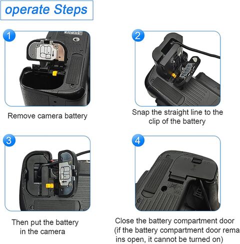 بطارية الدمية Hisewen DMW-DCC8 DMW-BLC12 لكاميرات باناسونيك، مصدر محول طاقة AC10 AC8 لكاميرات باناسونيك Lumix DMC FZ1000 FZ200 GX8 G6 G5 GH2 G80 G81 G5X G99 DC-G90 G95. in Kuwait