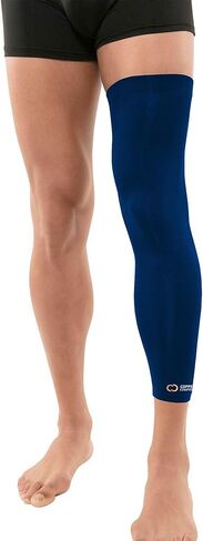 كم ضغط الساق النحاسي - دعامة تثبيت الركبة المغمورة بالنحاس للجري، تمزق الغضروف المفصلي، ACL، MCL، التهاب المفاصل، تخفيف آلام المفاصل - دعم الفخذ والساق للرجال والنساء in Kuwait