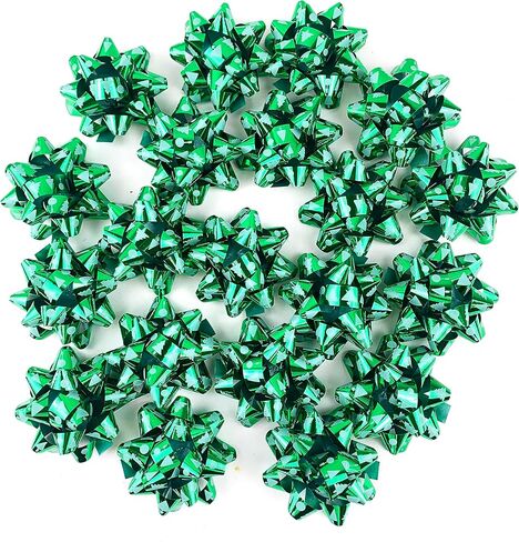 أقواس هدايا ذهبية من Heyiwell 20 قطعة من أقواس الهدايا ذاتية اللصق للعطلات وحفلات الزفاف وأعياد الميلاد وتزيين الحفلات 2.2 بوصة (5.5 سم) in Kuwait