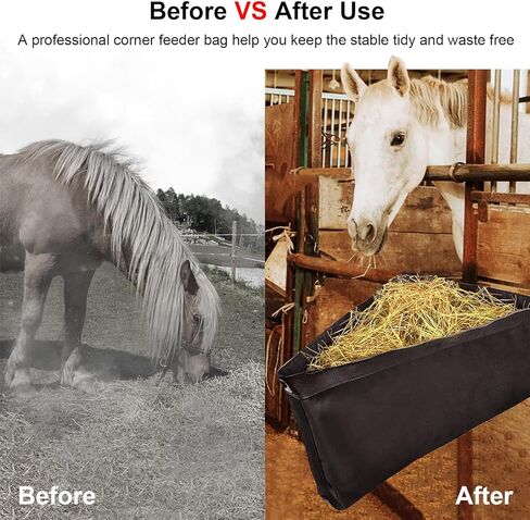 وحدة تغذية قش الزاوية [جديد 2024]، وحدة تغذية قش حصان الماعز مع قاعدة شبكية ومشبك معدني، وحدة تغذية القش على الحائط مناسبة لكشك مقطورة الحصان، وحدة تغذية زاوية المقطورة in Kuwait